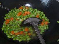 毛豆炒肉末做法图解8)
