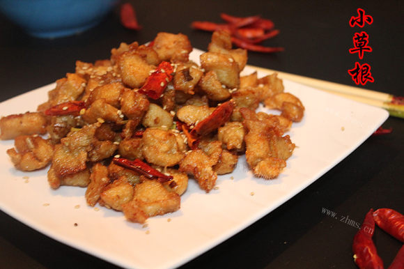 美味的辣子鸡块