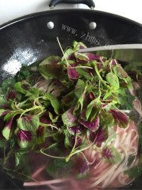 苋菜面快手做法图解9)
