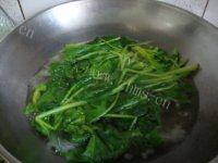 「DIY美食」菠菜炒鸡蛋做法图解1)