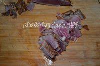 好吃的蒜台炒腊肉做法图解2)