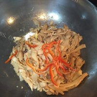 好吃的笋干炒肉做法图解6)