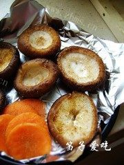 秘制烤香菇做法图解3)