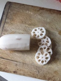 好喝的板栗莲藕羹做法图解2)