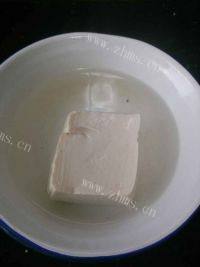 家常菜肉末蒸豆腐做法图解3)
