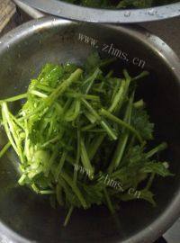 家常菜清炒油菜做法图解1)