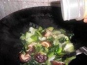 香菇炒青菜