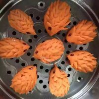 自制小刺猬做法图解4)
