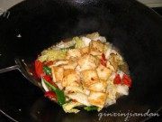 家庭版白菜豆腐做法图解5)