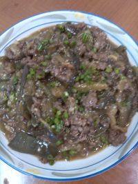 DIY-肉末炒茄子