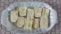家常菜虾仁炒豆腐做法图解4)