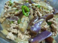 开胃的肉末茄子做法图解6)