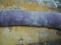 紫薯刀工馒头的做法图解十
