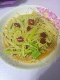 家常菜酸辣土豆丝