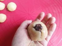 浓情满满桂花豆沙月饼做法图解10)