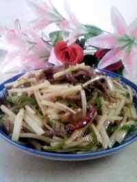 家常菜土豆肉丝