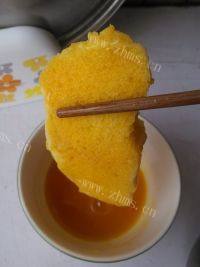 自制香煎馒头片做法图解4)