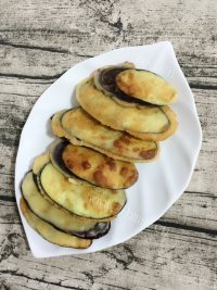口感丰富的茄饼做法图解10)