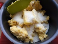自制绿豆馅做法图解6)