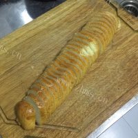 酥脆炒面包糠做法图解2)