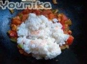 美味的番茄炒蛋飯