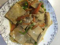「美味可口」炒千叶豆腐做法图解8)