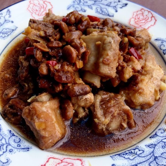 喷香的豉汁蒸排骨