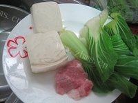 常吃不腻的青菜豆腐汤做法图解1)