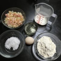 风味洋葱培根咸马芬做法图解4)