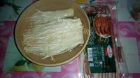 美味的培根金针菇做法图解1)