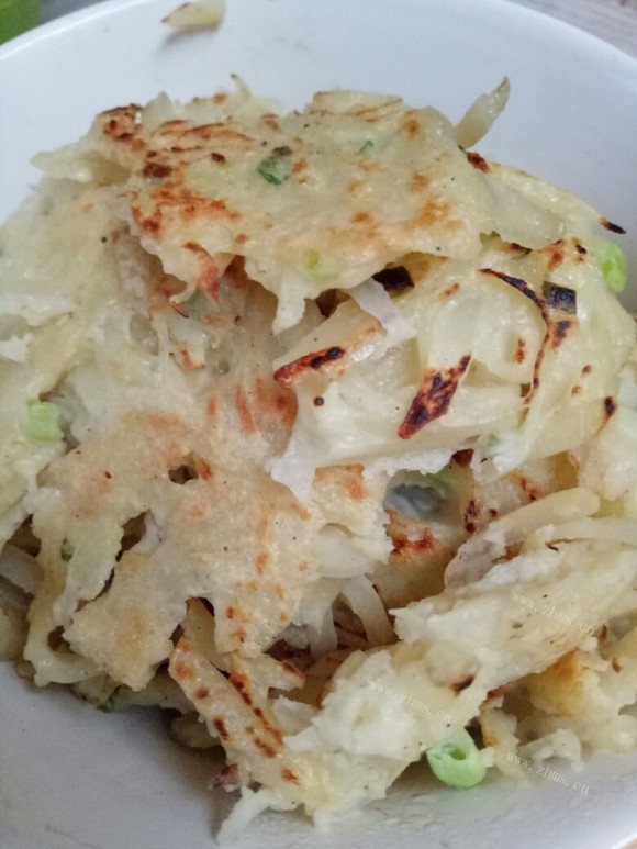 喷香的土豆丝煎饼
