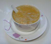 美味的红薯玉米面粥