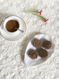爱上蓝莓味绿豆糕做法图解27)