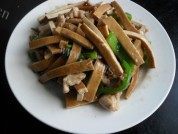 青椒肉丝炒香干