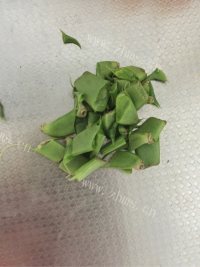 家常扁豆炒肉做法图解1)
