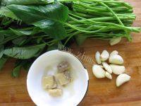 腐乳空心菜（家常菜）做法图解1)