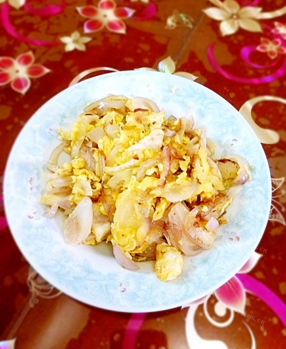 好吃的洋葱炒蛋