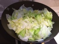 妈妈的味道-蚝油生菜做法图解5)