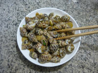 美味的香拌花螺做法图解10)
