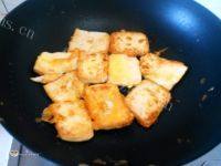 美味的锅塌豆腐做法图解8)