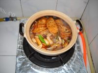 不错的麻辣砂锅豆腐煲做法图解14)
