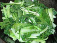 家常菜辣炒油菜做法图解8)