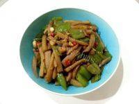 家常菜青椒茄子