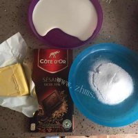 自制松露巧克力做法图解1)