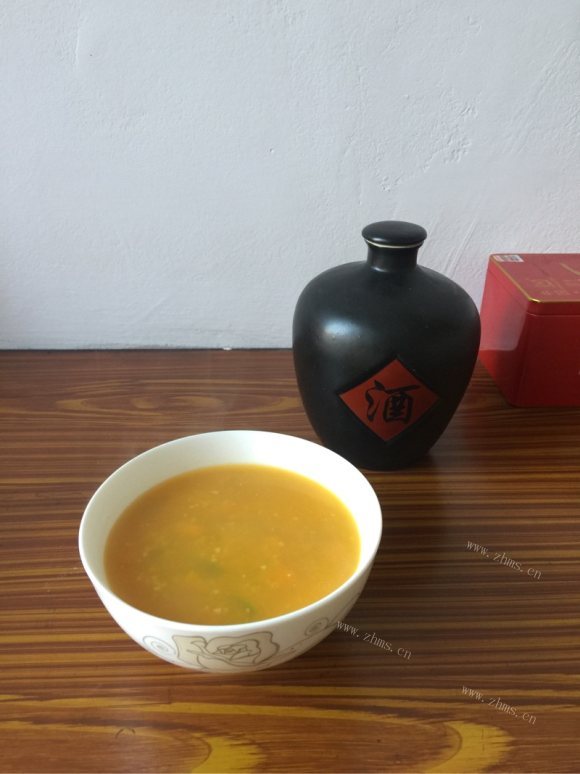 喷香的小米南瓜粥