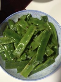 好吃的炒扁豆做法图解7)