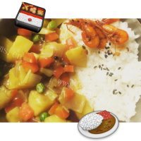 素咖喱饭做法图解5)