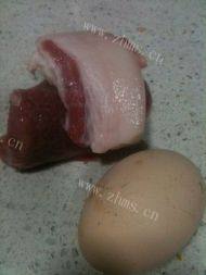 肉末蒸蛋做法图解1)