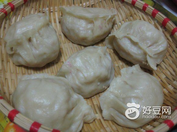 萝卜馅蒸饺