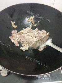 自己做的榨菜肉丝做法图解3)